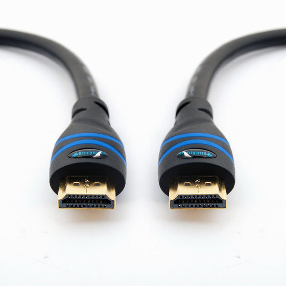 BlueRigger In-Wall High Speed HDMI Cable - 35 Feet (10 M) - CL3 Rated - Supports 4K30Hz, Ultra HD, 3D, 1080p, Ethernet and Audio Return (Latest Standard)