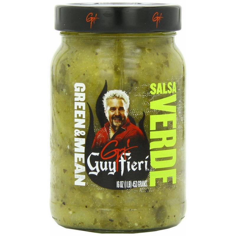 Guy Fieri Salsa Verde, 16 Ounce (Pack of 6)