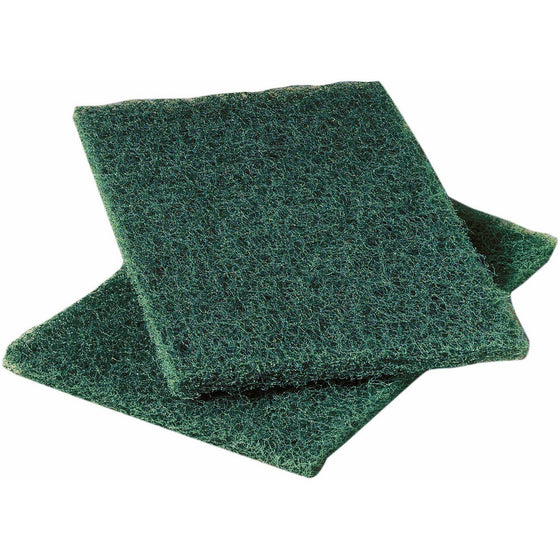 Scotch-Brite 86 Heavy Duty Commercial Scouring Pad, 9" Length x 6" Width x 1/4" Thick, Green (3 Boxes of 12)