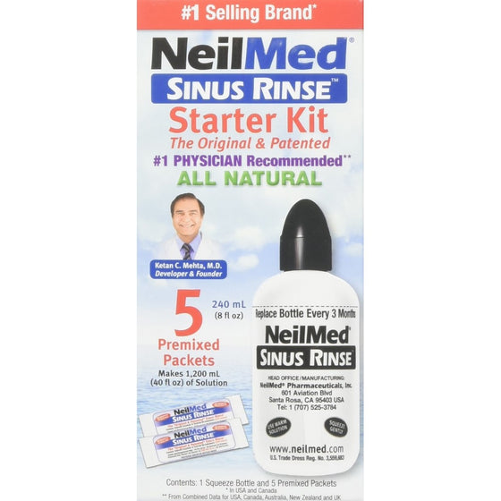 Neilmed Sinus Rinse Starter Kit (Pack of 2)