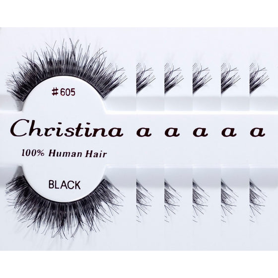 6packs Eyelashes - #605 (Christina)