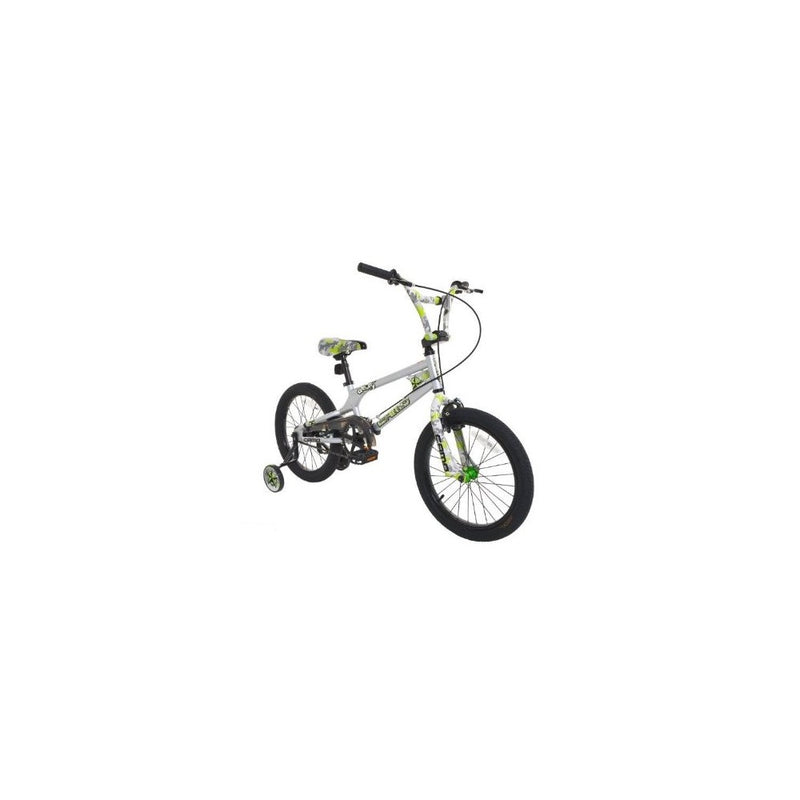 Dynacraft 8093-35TJ Decoy Boys Camo Bike, 18-Inch, Silver/Green/Black