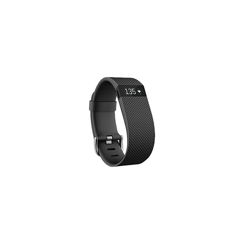 Fitbit Charge HR Wireless Activity Wristband (Black, Small (5.4 - 6.2 in))
