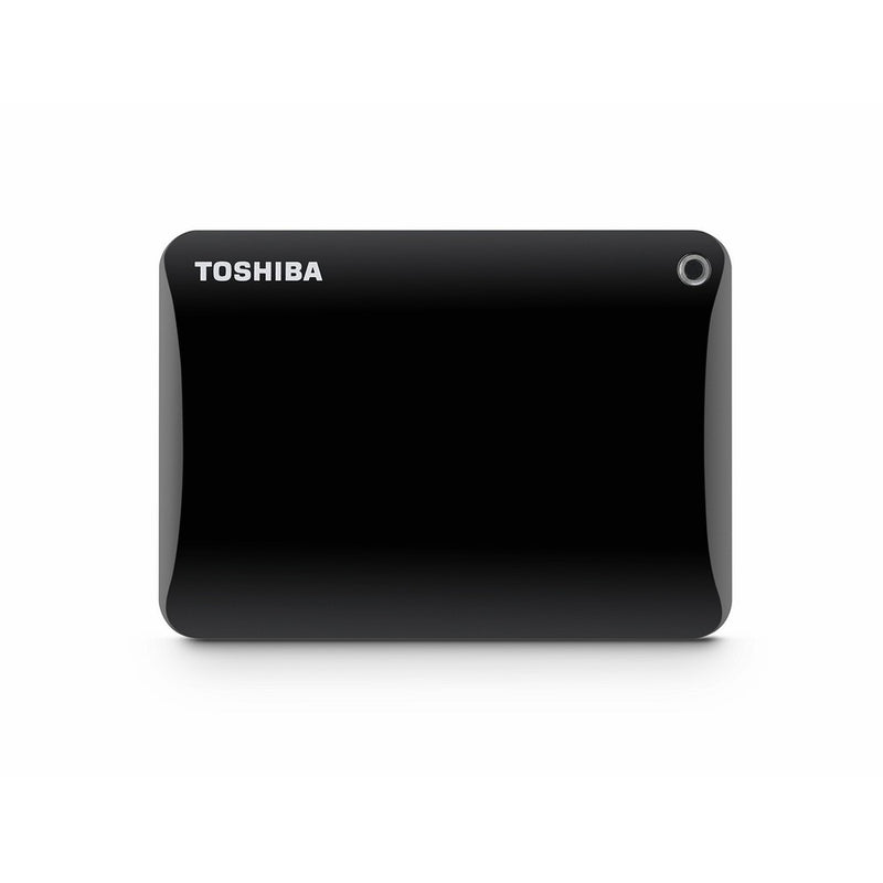 Toshiba Canvio Connect II 2TB Portable Hard Drive, Black(HDTC820XK3C1)