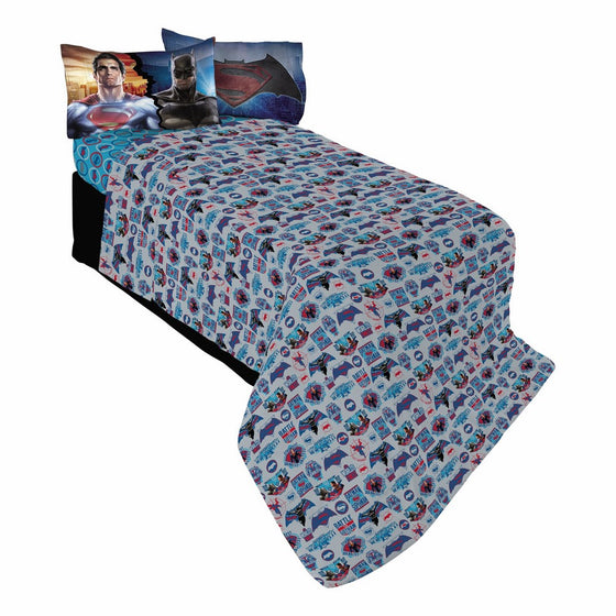 Warner Bros. Batman Vs Superman World's Finest Sheet Set, Twin