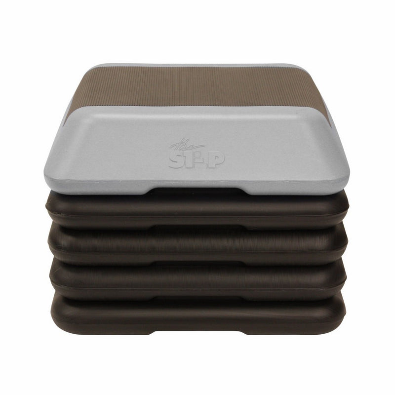 The Step High Step Aerobic Platform – Grey