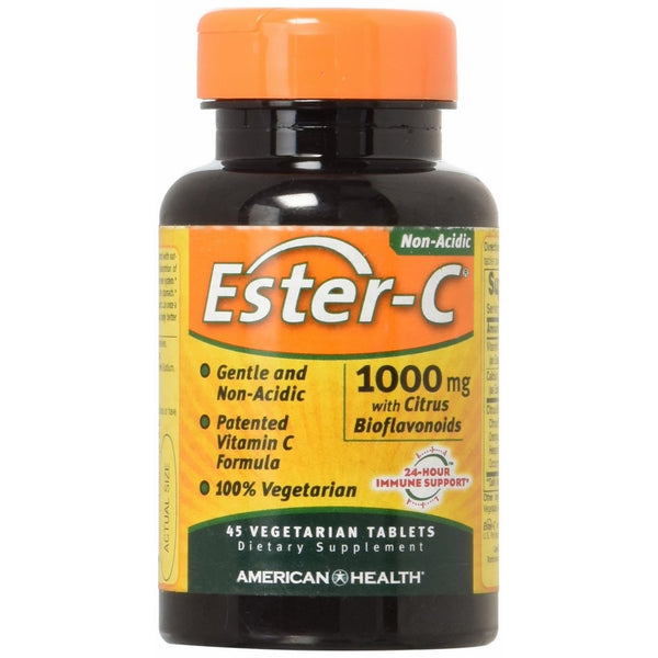 American Health Ester-C with Citrus Bioflavonoids, 45 Count