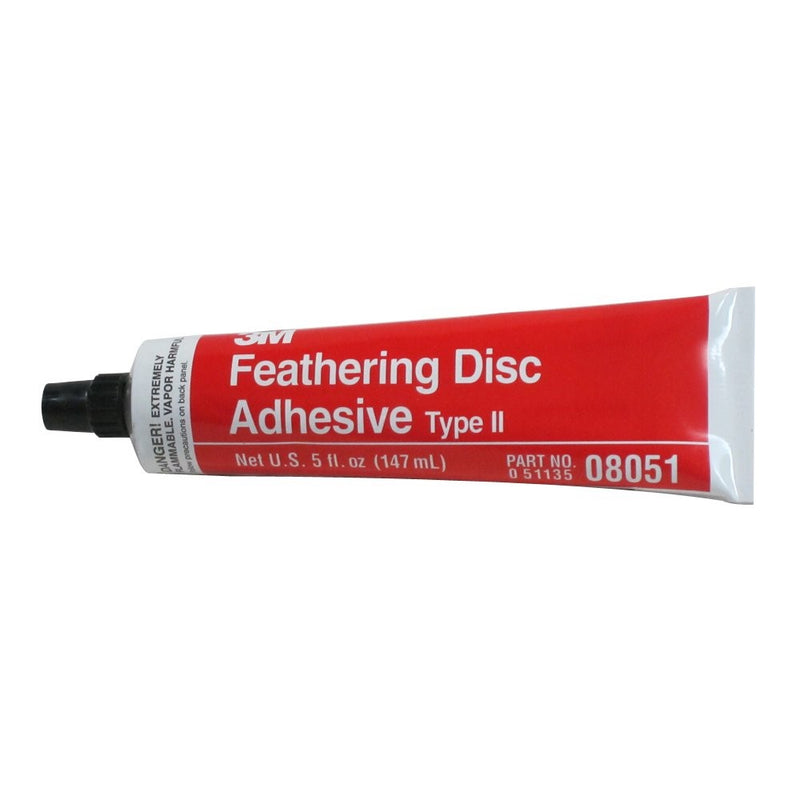 3M 08051 Feathering Disc Adhesive (Type 2) Tube - 5 oz.