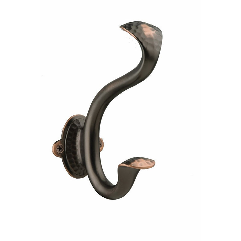 Hickory Hardware P2175-OBH 5-1/16-Inch Signature Hook, Oil-rubbed Bronze Highlighted