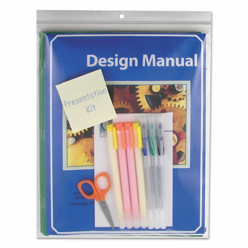 C-Line Heavyweight Industrial Poly Zip Bags 50/Bx C-Line 47911