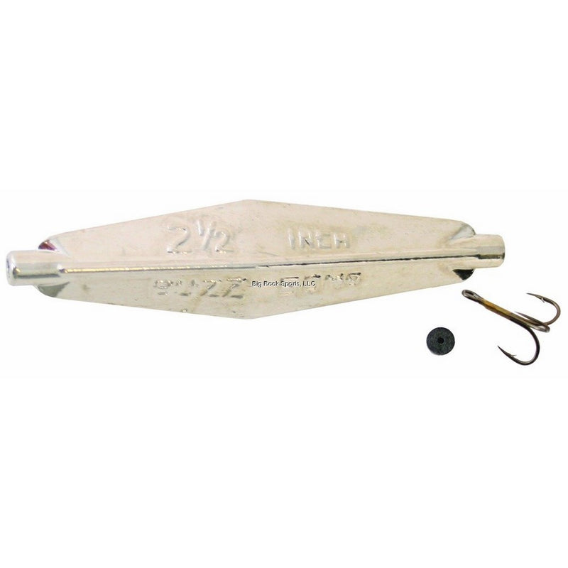 Buzz Bomb/Zzinger Lures Sonic Lure Glow, Chrome, 2.5-Inch