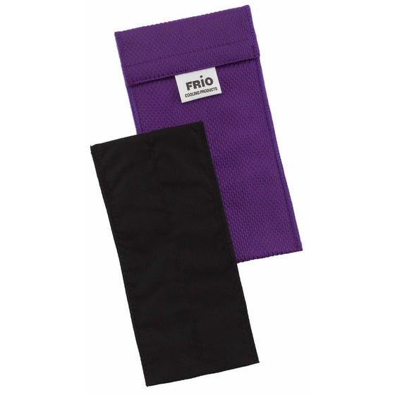 FRIO Cooling Wallet-DUO - Purple - Keep insulin cool without EVER needing icepacks or refrigeration! ACCEPT NO IMITATION! Low shipping rates.