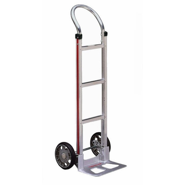 Magliner HMK111AA1 Aluminum Hand Truck, Horizontal Loop Handle, 14" x 7-1/2" Aluminum Diecast Nose Plate, 500 lb Capacity