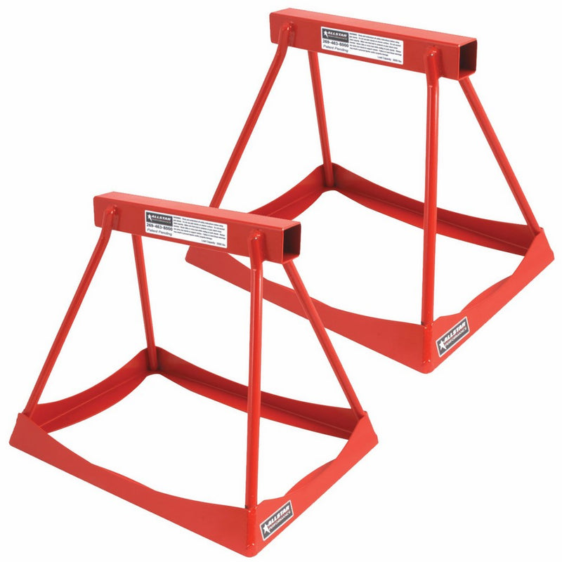Allstar Performance ALL10254 14" Tall Steel Stackable Support Stand - 3500 lb. - Pair