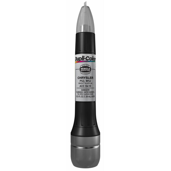 Dupli-Color ACC0410 Metallic Bright Silver Chrysler Exact-Match Scratch Fix All-in-1 Touch-Up Paint