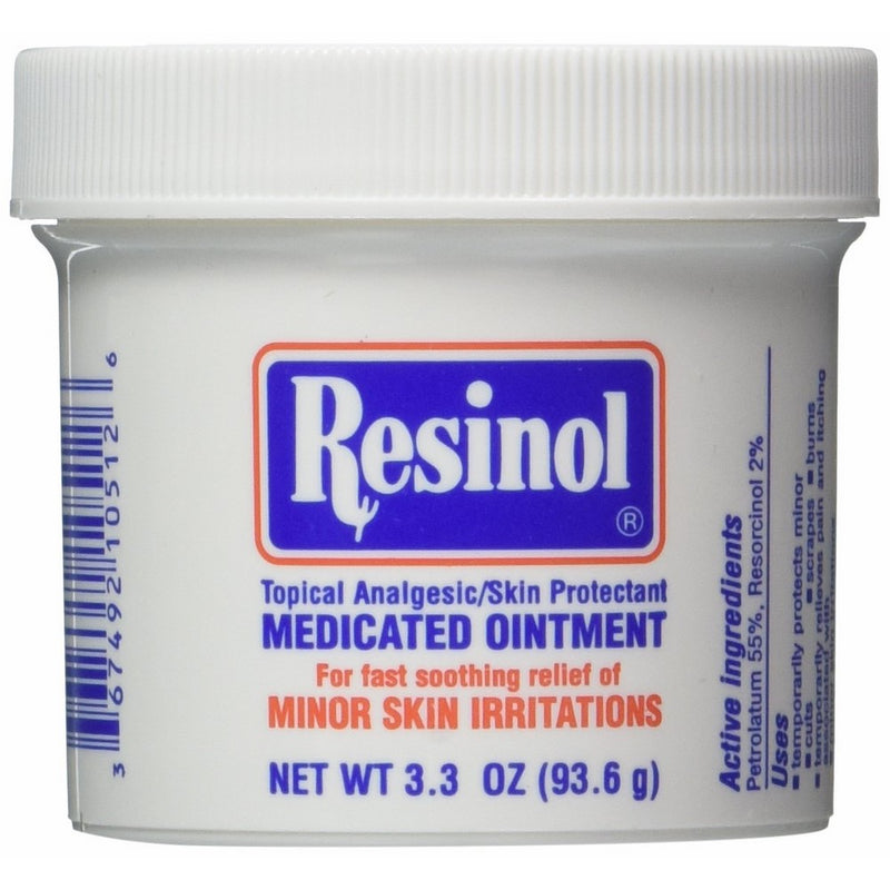 RESINOL OINTMENT JAR Size: 3.3 OZ (Pack of 2)