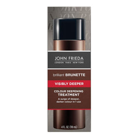 John Frieda Brilliant Brunette Visibly Deeper Colour Deepening Treatment, 4 Ounce