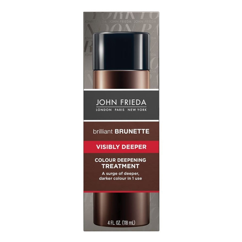 John Frieda Brilliant Brunette Visibly Deeper Colour Deepening Treatment, 4 Ounce