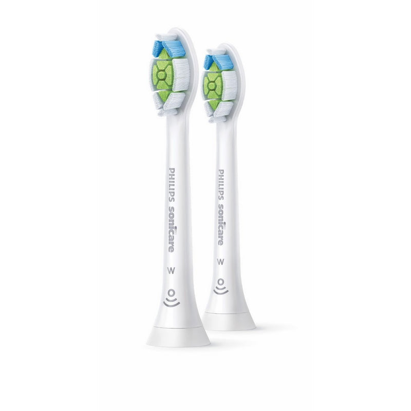 Philips Sonicare Diamond Clean Replacement Toothbrush Heads, Hx6062/65, Brushsync Technology, White, 2 count