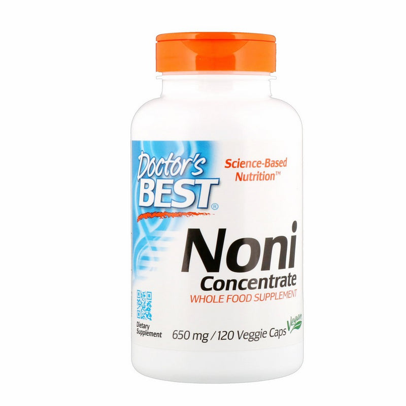 Doctor's Best Noni Concentrate (650 mg), 120 Veggie Caps