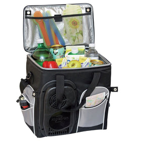 Koolatron 26-Quart Soft-Sided Electric Travel Cooler, Black