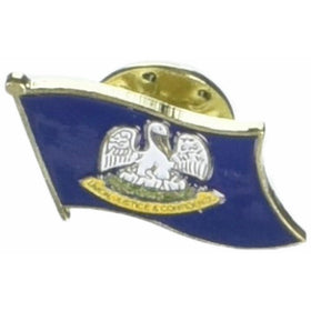 US Flag Store Louisiana Flag Lapel Pin