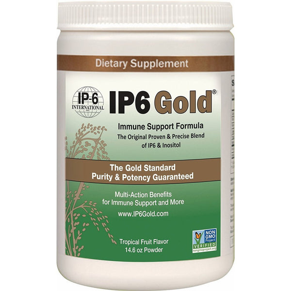 Original IP-6 Gold Immune Support Formula With Stevia Tropical Fruit Flavor - 14.6 Ounce