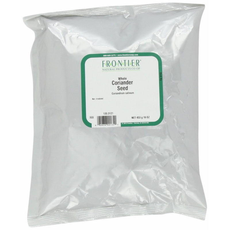Frontier Coriander Seed Whole, 16 Ounce Bags (Pack of 3)