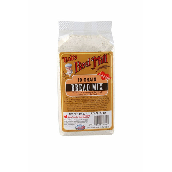 Bob's Red Mill 10 Grain Bread Mix, 19-ounce (Pack of 4)