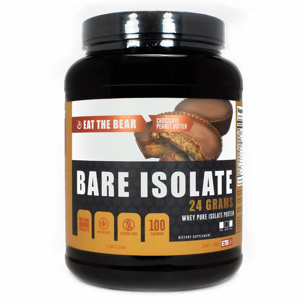 Eat The Bear, Bare Isolate Chocolate Peanut Butter 2lbs