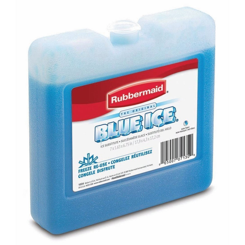 Rubbermaid Blue Ice Brand Weekender Pack 7" x 1.63" x 6.75 (4 Pack)