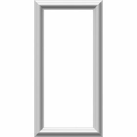 Ekena Millwork PNL12X24AS-01 12"W x 24"H x 1/2"P Ashford Molded Classic Wainscot Wall Panel