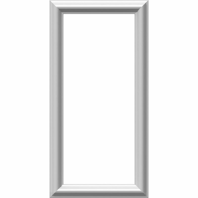 Ekena Millwork PNL12X24AS-01 12"W x 24"H x 1/2"P Ashford Molded Classic Wainscot Wall Panel