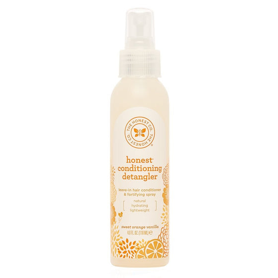 The Honest Company Conditioning Detangler, Sweet Orange Vanilla, 4 Ounce