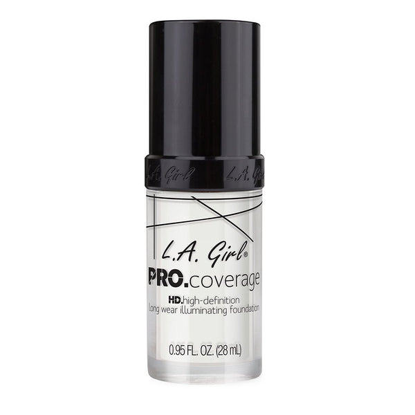 L.A. Girl Pro Coverage Liquid Foundation, White, 0.95 Fluid Ounce