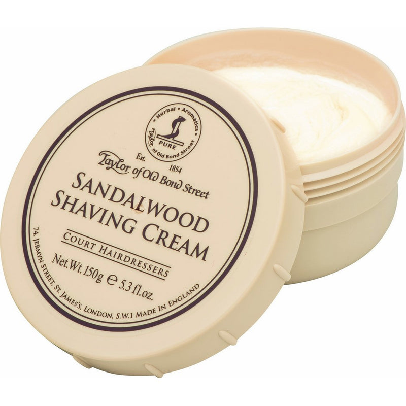 Taylor of Old Bond Street Sandalwood Shaving Cream Bowl, 5.3-Ounce