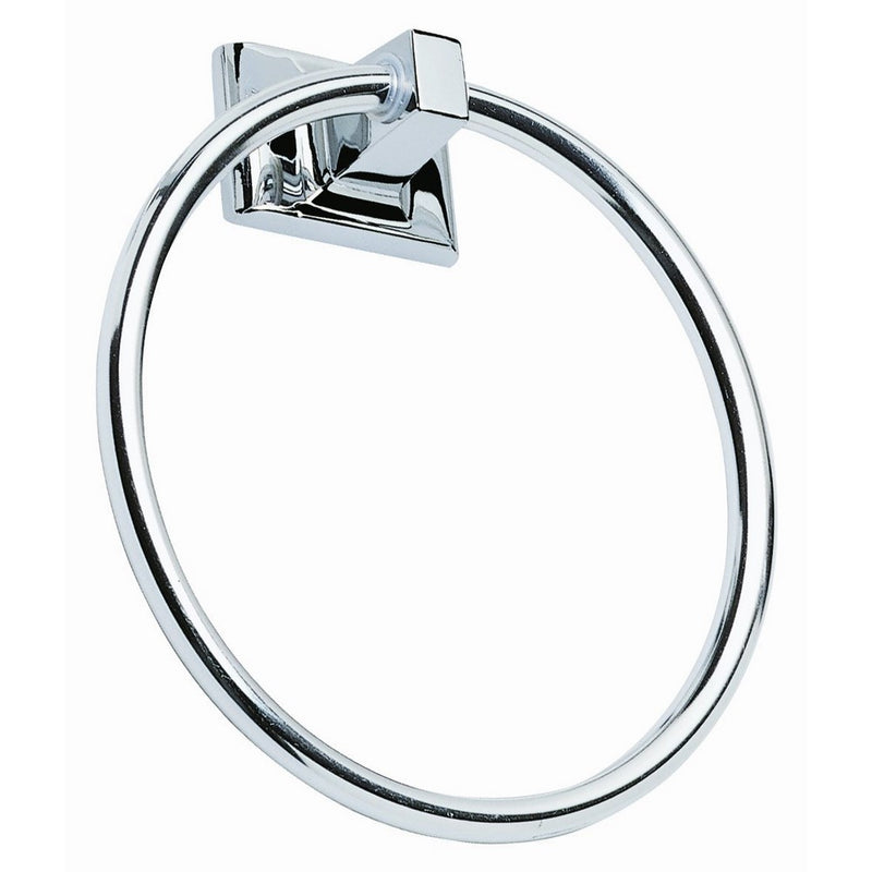 Design House 533091 Millbridge Towel Ring, Polished Chrome
