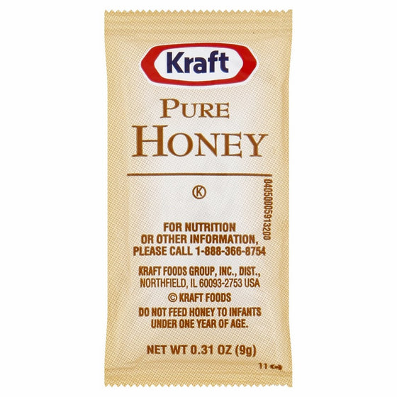 Kraft Honey Pouch, 9 g. pack, Pack of 200