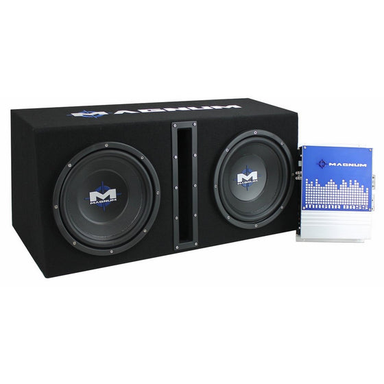 MTX Magnum MB210SP Dual 10" Enclosure/Amp Combo