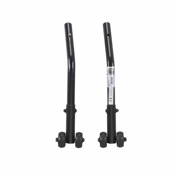 Drive Medical Cruiser III Anti Tippers with Wheels, 1 Pair