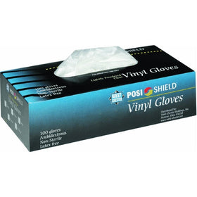 West Chester 2750 Industrial Grade Disposable Vinyl Gloves, 4 mil, Powder Free: Clear, X-Large, Box of 100
