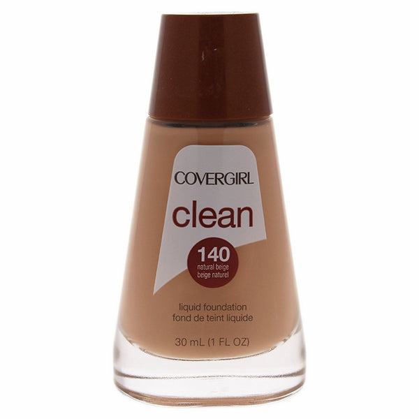 CoverGirl Clean Liquid Foundation, # 140 Natural Beige, 1 Ounce