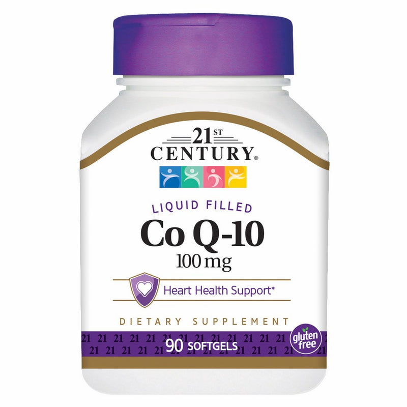 21st Century Co Q10 100 mg Softgels, 90 Count