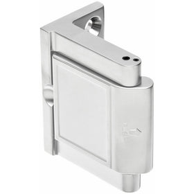 Pemko Privacy Door Latch, Polished Chrome finish, 1-1/2" x 2-3/4" Width, 2-3/16" Height