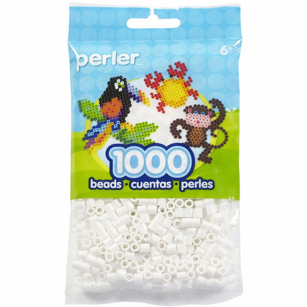 Perler Beads Bead Bag, White