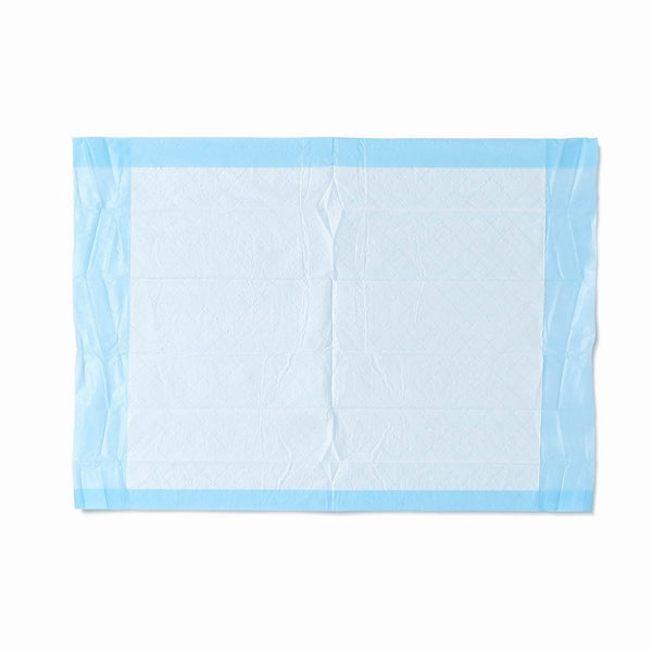 Medline Industries, Inc. MSC281224C Ultra Lightweight Tissue and Plastic 17” x 24” Disposable Underpad, Great For Changing Table and Surfaces, 300 Per Case