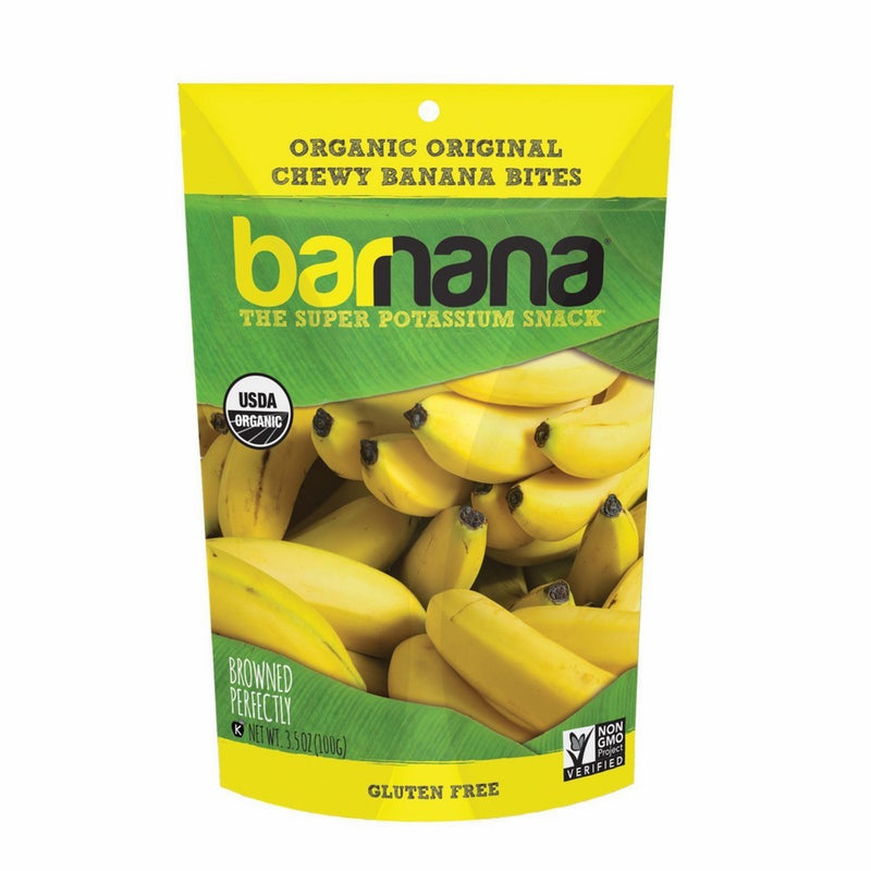 Barnana Organic Chewy Banana Bites, Original, 3.5 Ounce