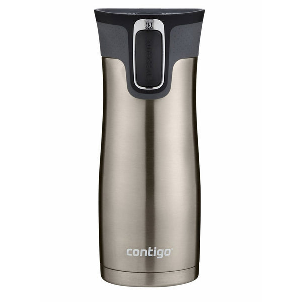 Contigo AUTOSEAL West Loop Vacuum Insulated Stainless Steel Travel Mug with Easy-Clean Lid, 16oz