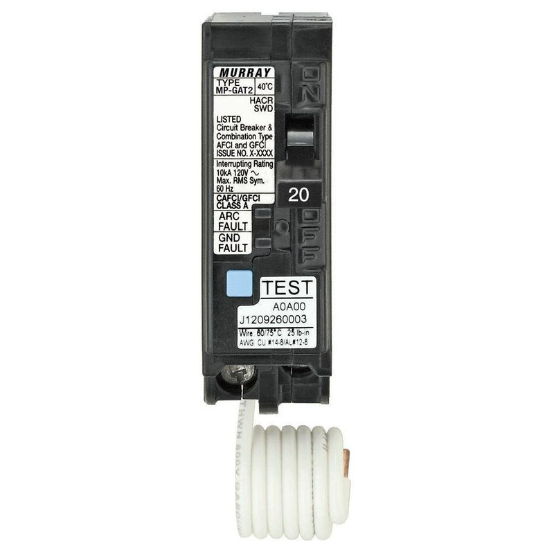 Murray 20 Amp AFCI/GFCI Dual Function Circuit Breaker