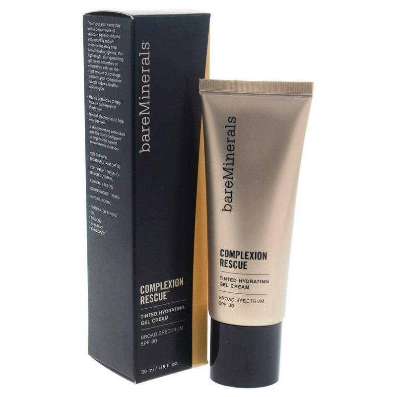 bareMinerals Complexion Rescue Tinted Hydrating Gel Cream SPF 30, Opal 01, 1.18 Ounce